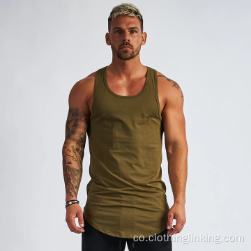 Top masculinu senza maniche fitness-Dry Dry Muscle Tank Top